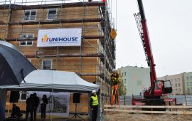 Pionierski projekt mieszkaniowy Unihouse na rodzimym rynku