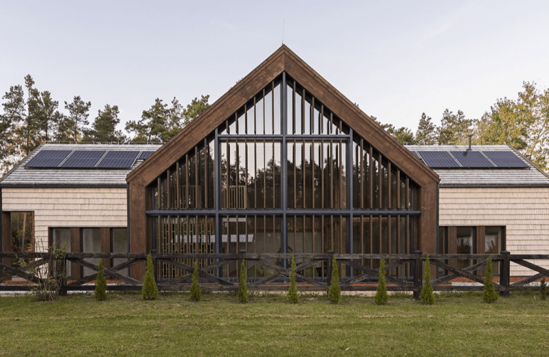 Wyjątkowy budynek otwartego Centrum Promocji Drewna