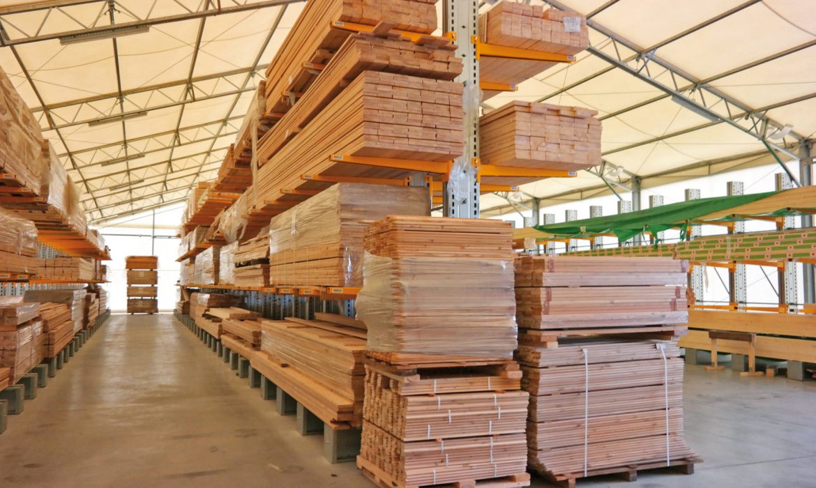 Z regałami efektywniejsze handlowanie materiałami drzewnymi