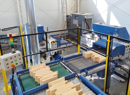 Wysokowydajna produkcja kantówki okiennej możliwa dzięki linii FAMAD
