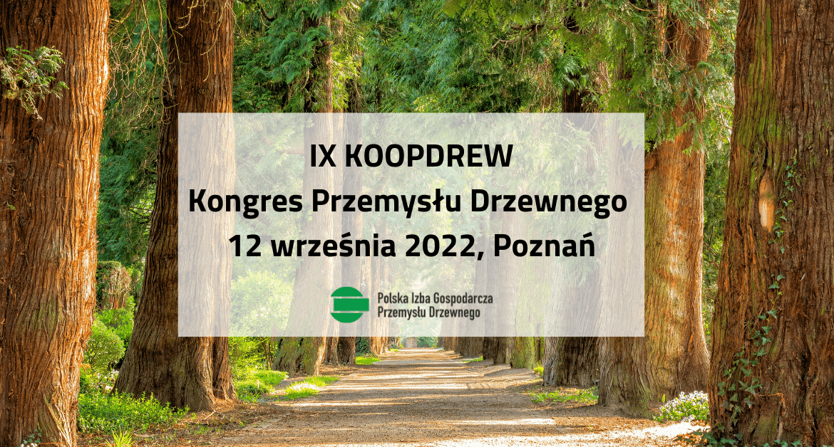 Kongres KOOPDREW odbędzie się 12 września w Poznaniu