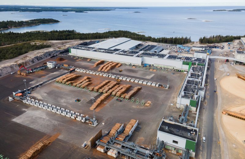 Największa inwestycja tartaczna w Finlandii